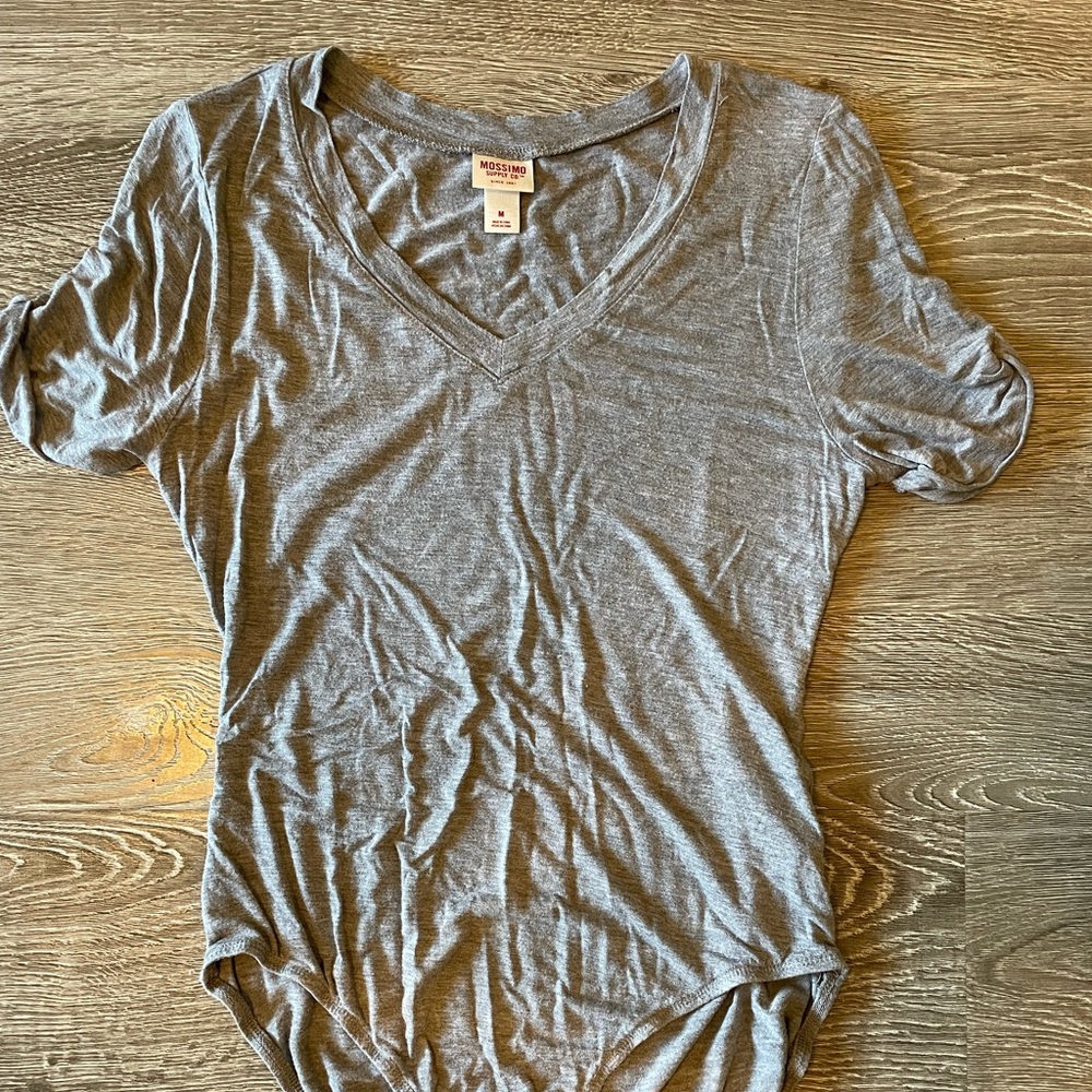 Grey bodysuit